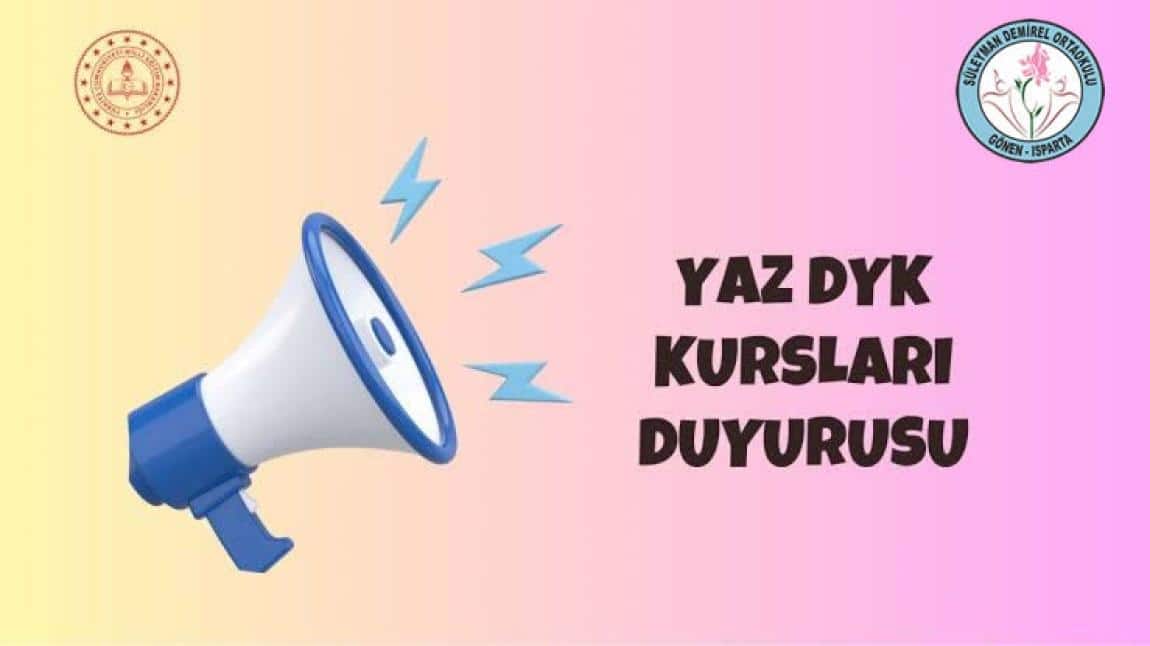 Yaz Okulu ve Yaz DYK Öğrenci Başvuruları Başladı